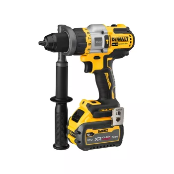   DEWALT Akkus ütvefúró-csavarozó 18-54 V szénkefe nélküli (1 x 9,0 Ah akku + töltő) DCD999X1