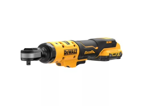DEWALT Akkus racsnis csavarkulcs 12 V (1 x 2 Ah + töltő + táska) DCF503D1