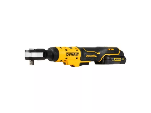 DEWALT Akkus racsnis csavarkulcs 12 V (1 x 3 Ah + töltő + PUR betét) DCF503L1G