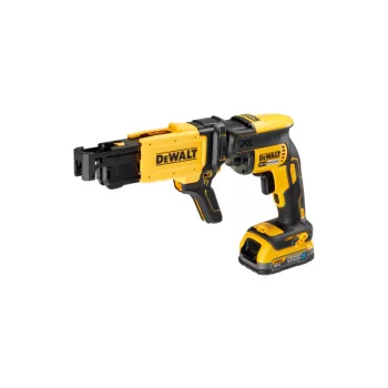   DEWALT Akkus gipszkarton csavarbehajtó + tár 18 V szénkefe nélküli (1 x 1,7 Ah + TSTAK) DCF620E1K