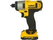 DEWALT Akkus ütvecsavarozó 10,8 V (2 x 2,0 Ah akku + töltő) DCF815D2