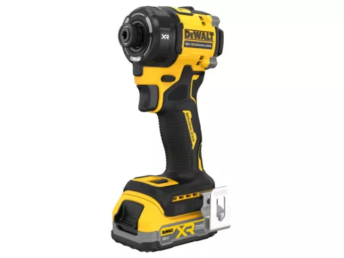 DEWALT Akkus hidraulikus ütvecsavarozó 18V 1/4" 50 Nm kofferben (2 x 1,7 Ah akku + töltő)