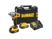 DEWALT Akkus ütvecsavarozó 18 V szénkefe nélküli (2 x 5,0 Ah akku + töltő + TSTAK) DCF891P2T