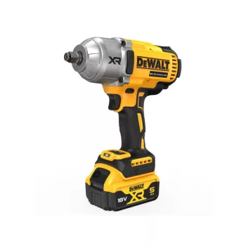   DEWALT Akkus ütvecsavarozó 18 V szénkefe nélküli 1/2" 1396/1898 Nm (2 x 5,0 Ah akku + töltő + TST