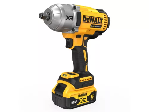 DEWALT Akkus ütvecsavarozó 18 V szénkefe nélküli 1/2" 1396/1898 Nm (2 x 5,0 Ah akku + töltő + TST
