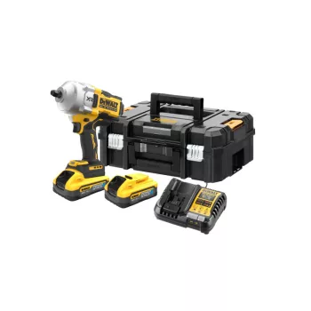   DEWALT Akkus ütvecsavarozó 18 V 1/2" 1626/2372 Nm (2 x 5,0 akku + töltő) TSTAK kofferben
