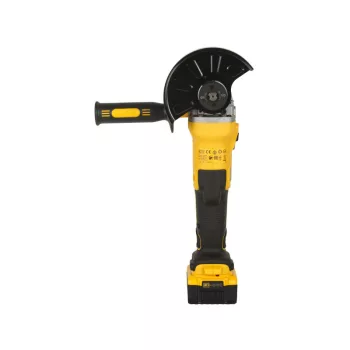   DEWALT Akkus sarokcsiszoló 125 mm 18 V szénkefe nélküli 125 mm (2 x 5,0 Ah akku + töltő) DCG405P2