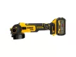 DEWALT Akkus sarokcsiszoló 125 mm 18 V (1 x 6 Ah + töltő) DCG409T1