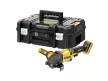 DEWALT Akkus sarokcsiszoló 125 mm 18 V szénkefe nélküli (akku + töltő nélkül, TSTAK) DCG418NT