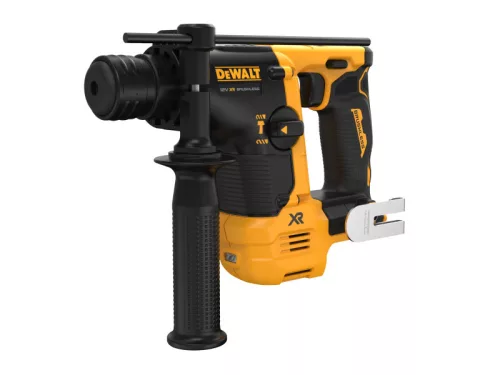 DEWALT Akkus fúrókalapács 12 V szénkefe nélküli (akku + töltő nélkül, koffer) DCH072NT