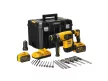 DEWALT Akkus fúrókalapács 54 V (2 x 9,0 Ah akku + töltő + TSTAK) DCH417X2