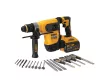 DEWALT Akkus fúrókalapács 54 V (2 x 9,0 Ah akku + töltő + TSTAK) DCH417X2