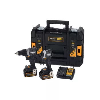   DEWALT/McLaren Akkus erőcsomag 18 V (DCD85M + DCF85M + TSTAK + 2 x 4,0 Ah akku + töltő)