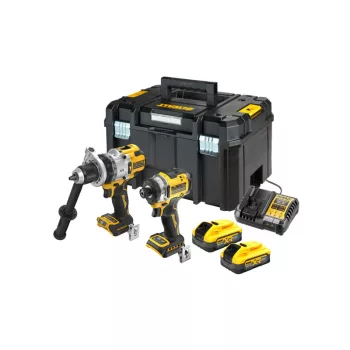   DEWALT Akkus erőcsomag 18 V (DCF860 + DCD1007 + 2 x 5,0 Ah Power Stack akku + töltő + TSTAK)