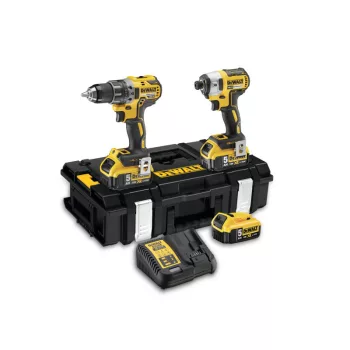 DEWALT Akkus kombó szett 18 V szénkefe nélküli DCK266P3