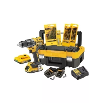   DEWALT Akkus fúrócsavarozó szett 18 V (2 x 2,0 Ah akku + töltő + TSTAK) DCK791D2T