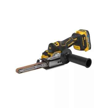   DEWALT Akkus szalagcsiszoló 18 V (2 x 1,7 Ah akku + töltő + TSTAK) DCM200E2T