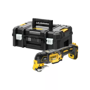   DEWALT Akkus multifunkciós gép 18 V szénkefe nélküli (akku + töltő nélkül, TSTAK) DCS356NT