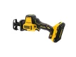 DEWALT Akkus szablyafűrész 18 V szénkefe nélküli (2 x 4 Ah + töltő) DCS369M2