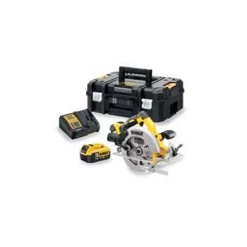   DEWALT Akkus körfűrész 18 V szénkefe nélküli (2 x 5 Ah + töltő) DCS570P2