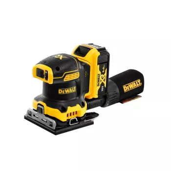   DEWALT Akkus excenter csiszoló 18 V szénkefe nélküli (2 x 5,0 Ah akku + töltő) DCW200P2