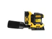 DEWALT Akkus excenter csiszoló 18 V szénkefe nélküli (2 x 5,0 Ah akku + töltő) DCW200P2