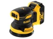 DEWALT Akkus excenter csiszoló 18 V szénkefe nélküli (2 x 5,0 Ah akku + töltő) DCW210P2
