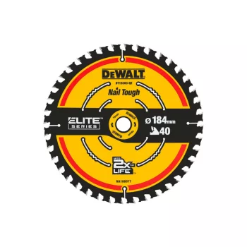   DEWALT EXTREME Fűrésztárcsa fához 184 x 16 x 1,65 mm / 40T