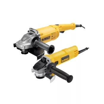   DEWALT Sarokcsiszoló szett 125 mm / 900 W DWE4157 + 230 mm / 2200 W DWE492