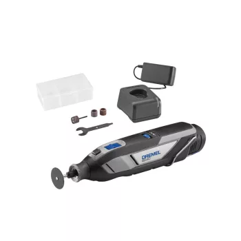   DREMEL Akkus multifunkciós szerszám + 5 részes tartozékkészlet 8240-5 (1 x 2,0 Ah akku + töltő)