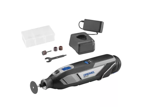 DREMEL Akkus multifunkciós szerszám + 5 részes tartozékkészlet 8240-5 (1 x 2,0 Ah akku + töltő)