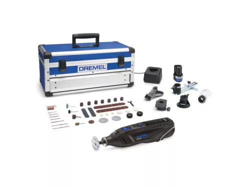 DREMEL Akkus multifunkciós szerszám + 65 r. tartozékkészlet 8260-5/65 (1 x 3,0 Ah akku + töltő)