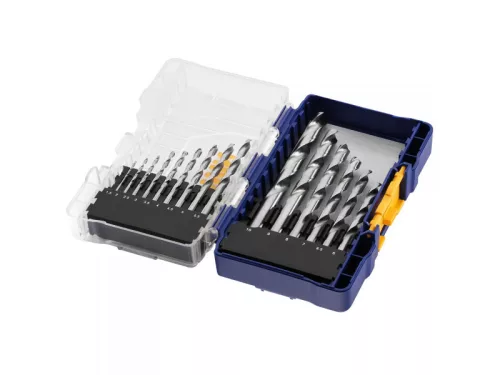 IRWIN1 Csigafúró készlet 15 részes HSS PRO hengeres (1,5-10 mm) HSS PRO