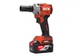 DCK Akkus ütvecsavarozó 1/2" 358 Nm szénkefe nélküli 20 V (2 x 5,0 Ah akku + töltő)