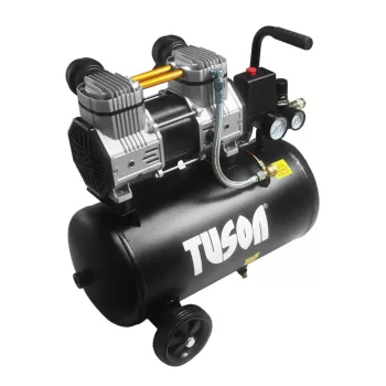 TUSON - Csendes, olajmentes kompresszor 1,5 kW, 2,0 LE, 24 l