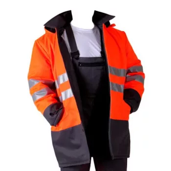   Férfi vízlepergető kabát reflex csíkkal, tipus 182 - méret 62