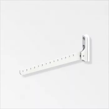 ALFER - felfüggesztő konzol alumínium fehér 330mm