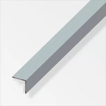   ALFER - öntapadó szögletű alumínium eloxált rozsdamentes acél 1000x15x15x0,5mm