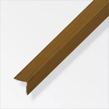   ALFER - szögben öntapadó PVC rusztikus tölgy 1000x20x20x1mm