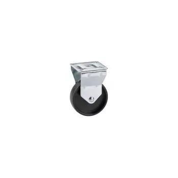   Dörner + Helmer - Rögzített műanyag kerék 50x19 mm 55x55 mm lemezzel
