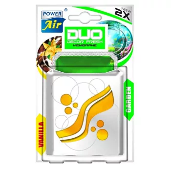   Dekoratív membrános illatosító készülék tartóval Duo Decor Fresh 2x12ml Vanilla/Garden