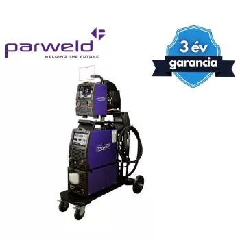   Parweld 400A-os 400V digitális, inverteres, külön huzaltoló, vízhűtéses Multi-MIG hegesztőgép