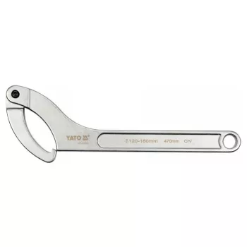 YATO Állítható körmös kulcs 120-180 mm / 470 mm CrV