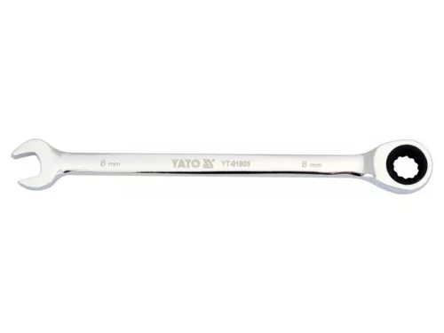 YATO Racsnis csillag-villáskulcs 8 mm / 141 mm 72T CrV