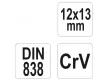 YATO Hajlított csillagkulcs 12 x 13 mm CrV