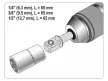 YATO Dugókulcs adapter készlet 3 részes SDS-Plus -> 1/4", 3/8", 1/2" négyszög