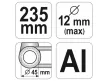 YATO Fékcsőhajlító 235 mm max 12 mm