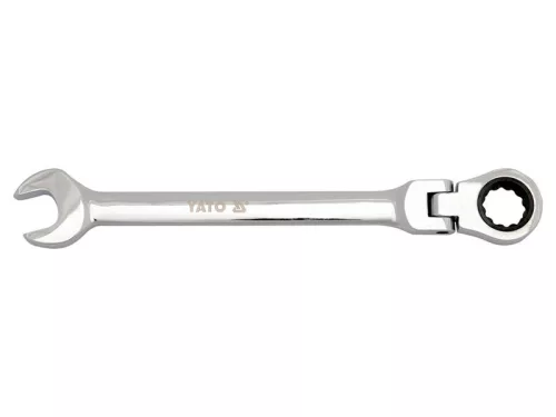 YATO Racsnis csuklós csillag-villáskulcs 10 mm / 160 mm 72T CrV
