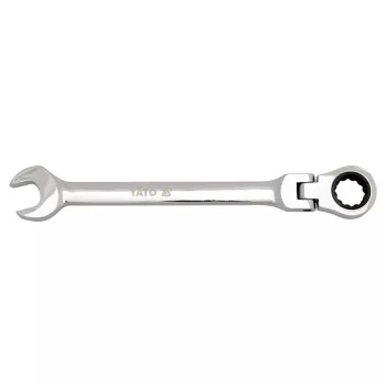   YATO Racsnis csuklós csillag-villáskulcs 17 mm / 230 mm 72T CrV