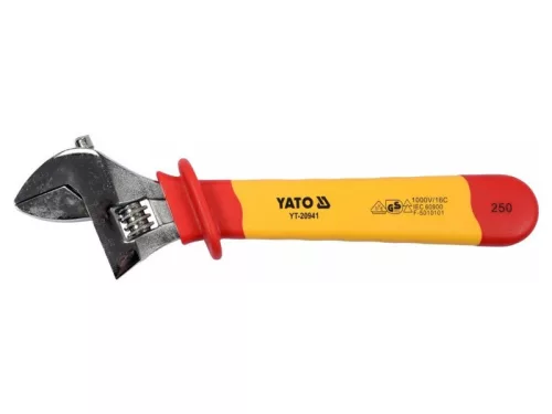 YATO Állítható villáskulcs 0-34 mm / 250 mm 1000 V-ig szigetelt CrV